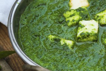 Spinach with Paneer