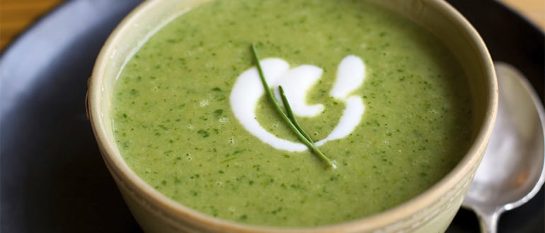 Broccoli and Bean Soup